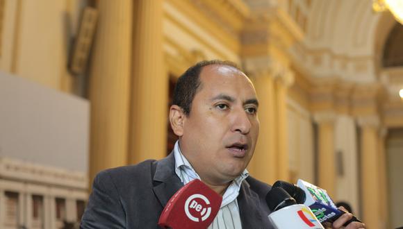 El congresista de Nuevo Perú, Richard Arce, está a la espera de que se convoque al pleno para refrendar recomposición de comisiones. (Foto: GEC)