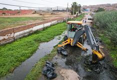 Chorrillos: Recogen más de 10 toneladas de residuos de canal de regadío aledaño a Pantanos de Villa