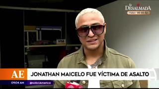 Jonathan Maicelo tras ser víctima de asalto: “Casi me meten bala”