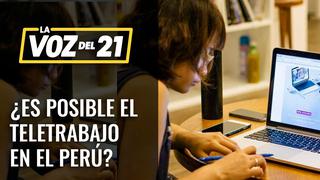 Germán Lora: ¿Se puede aplicar el teletrabajo en Perú?