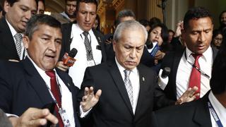 Pedro Chávarry no contestó varias preguntas del fiscal Pérez
