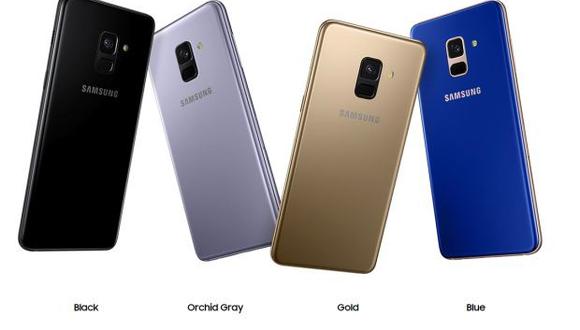 Estos son los colores que estarán disponibles en los nuevos Smartphones de Samsung. (Foto: Samsung)