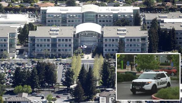 Apple: Hallan a una persona muerta en su sede en California. (Reuters/MattKellerABC7)