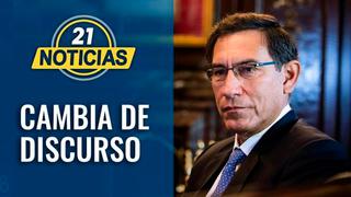 Presidente Vizcarra cambia de discurso: se busca reducir seguridad a congresistas