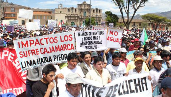 Las protestas contra el proyecto Conga no frenarán las inversiones. (USI)