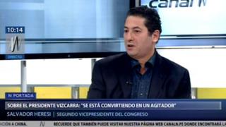 Heresi: “Martín Vizcarra ha rechazado de manera encubierta diálogo con Olaechea”
