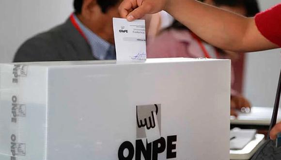 La ONPE estableció el monto de la multa para quienes no acudan a las urnas. (Foto: ONPE)