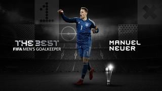 Manuel Meuer ganó el premio FIFA The Best a mejor portero del 2020