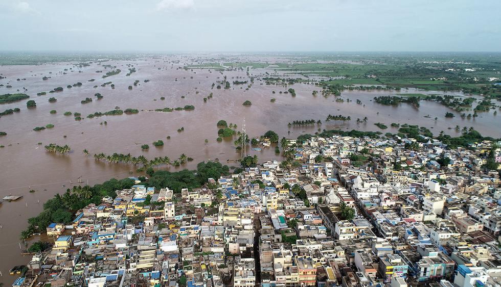 La India soporta lluvias torrenciales que han dejado hasta el momento 144 muertos. (Foto: AFP)