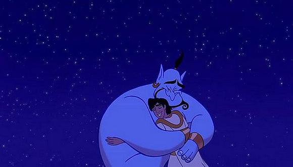 Robin Williams le dio su voz al “genio” de Aladino. (Twitter)