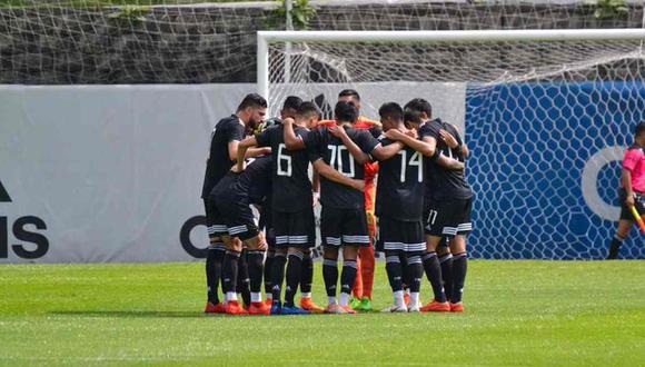 México vs. Panamá se miden por la fecha 1 del fútbol masculino en Lima 2019. (Foto: @miseleccionmx)