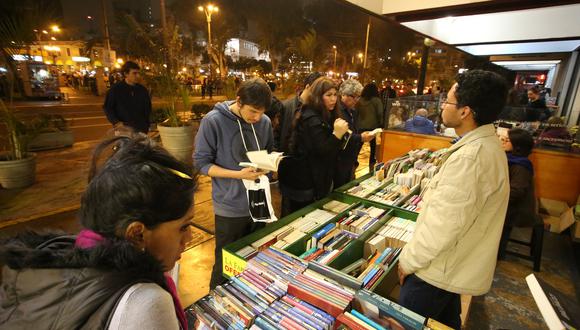 En su tercer año consecutivo, La Noche de las Librerías contará con la participación de más de 15 librerías. (Difusión)