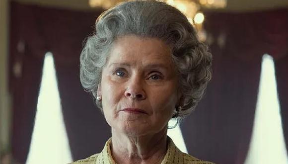 Imelda Staunton como la reina Isabel II en la temporada 5 de "The Crown". (Foto: Netflix)