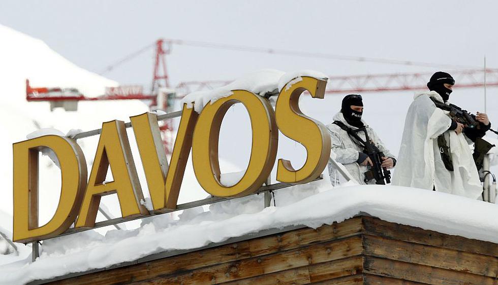 Máxima seguridad en Davos por Foro Económico Mundial. (Reuters)