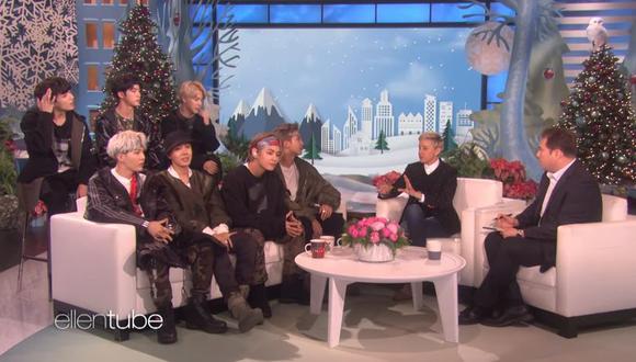 YouTube: BTS estuvo en el programa de Ellen DeGeneres, mira lo que pasó [VIDEO]
