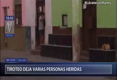 Callao: balacera deja varias heridos en el cruce de los jirones Atahualpa y Ayacucho | VIDEO