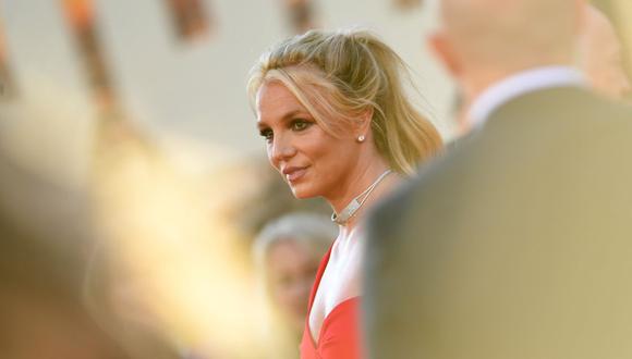 Britney Spears se muestra en avioneta tras la destitución de su padre como responsable de su tutela. (Foto: Valerie Macon / AFP)