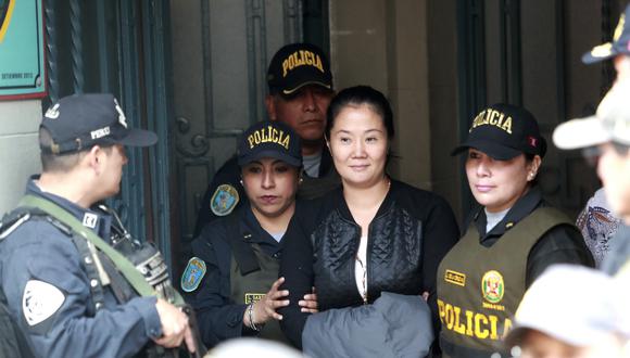 Giuliana Loza señaló que en la audiencia de apelación de Keiko Fujimori buscarán que "la justicia prevalezca".  (GEC)