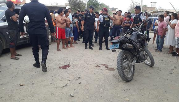 'Marcas' asesinan a expolicía en Sullana. (PNP)