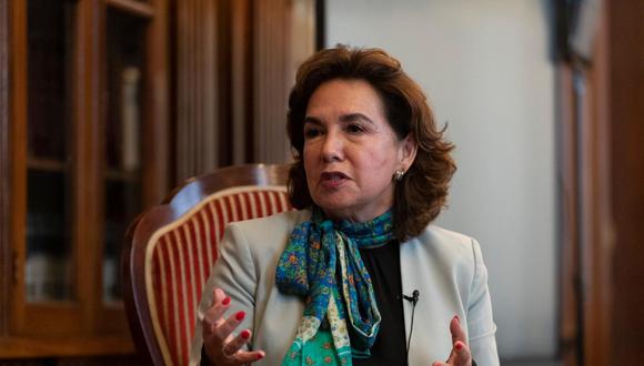 Elvia Barrios fue presidenta del Poder Judicial por el periodo 2021-2022. (GEC)