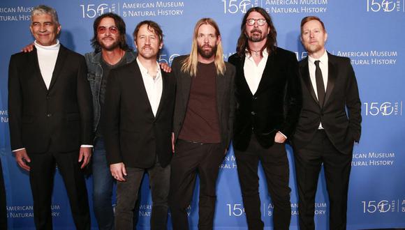 Foo Fighters obtuvo tres Grammy una semana después de la muerte de Taylor Hawkins. (Foto: KENA BETANCUR / AFP)