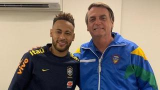 Neymar recibe mensaje de Jair Bolsonaro antes de superfinal de Champions | VIDEO  