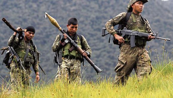 Fuerzas del orden actúan en el Vraem.(Perú21)