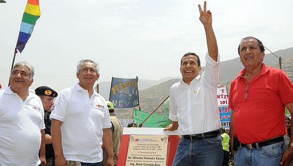 Humala garantizó continuar con la lucha antiterrorista. (Andina)