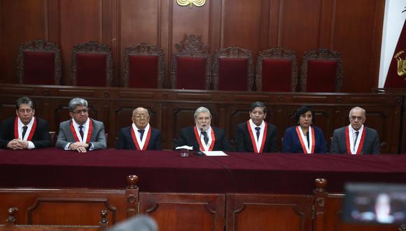 El Tribunal Constitucional tiene a seis de sus siete integrantes con el mandato vencido desde mediados de 2019. (Foto: GEC)