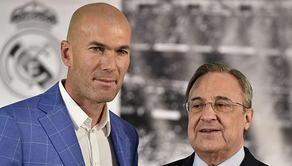 Zinedine Zidane es el nuevo DT del Real Madrid. (AFP)