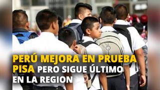 Prueba Pisa: Retos de la educación pública en el Perú