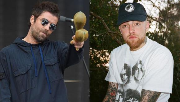 Liam Gallagher le rinde homenaje a Mac Miller y le dedica ‘Live Forever’ en el Lollapalooza Berlin. (Fotos. EFE/@macmiller)