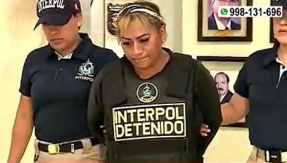 Peruana es detenida por asesinar a su compatriota en Buenos Aires. (Foto: captura TV)