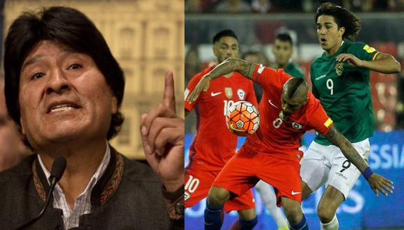 Evo Morales pidió que se sancione a la selección chilena por cánticos ofensivos en partido contra Bolivia. (AFP/AP)