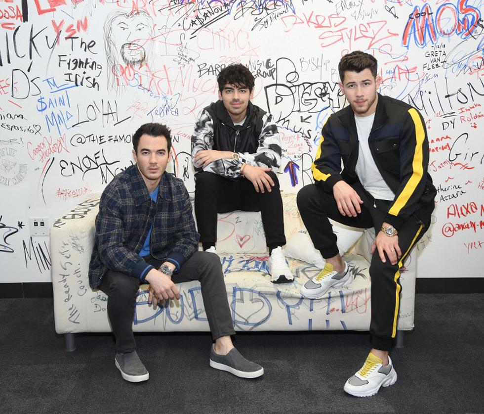 “Sucker” de los Jonas Brothers logra obtener uno de los mejores debuts en YouTube del 2019 (Fotos: AFP)