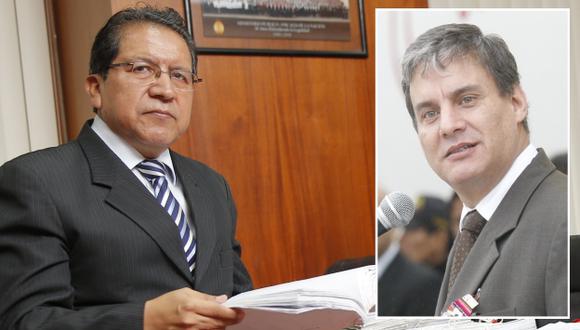 Fiscal supremo Pablo Sánchez reiteró que no autorizó la cita de los magistrados con el ministro Figallo. (USI)