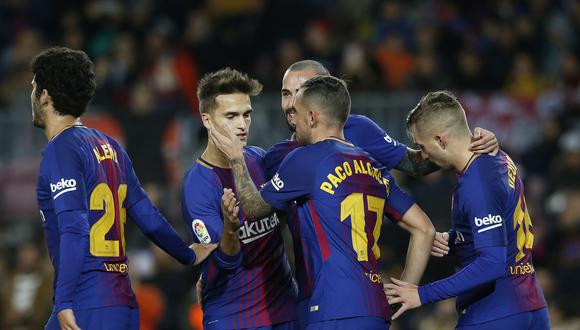 Barcelona ganó 3-0 en la ida del enfrentamiento con Murcia. (AFP)