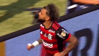¡Otro gol en una final! ‘Gabigol’ firmó el 1-0 de Flamengo ante Paranaense [VIDEO]