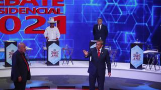 Debate presidencial del JNE: Alcántara califica al Gobierno de Humala como una “estafa para el país”