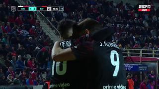 Goles de River para la goleada ante Unión de Santa Fe: Palavecino y Álvarez completaron el 5-1 [VIDEO]
