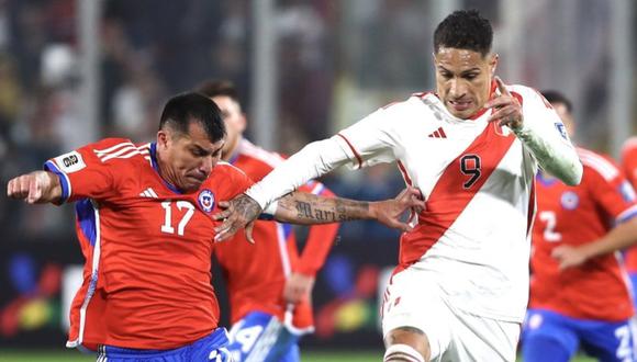 Perú perdió 0-2 contra Chile en Santiago. (Foto: Twitter)