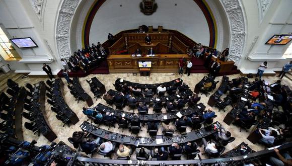 El parlamento venezolano está liderado por la oposición. (Foto: AFP)