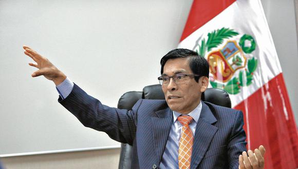 BALANCE. Hernández resaltó los logros obtenidos por la ley. (Luis Centurión/Perú21)