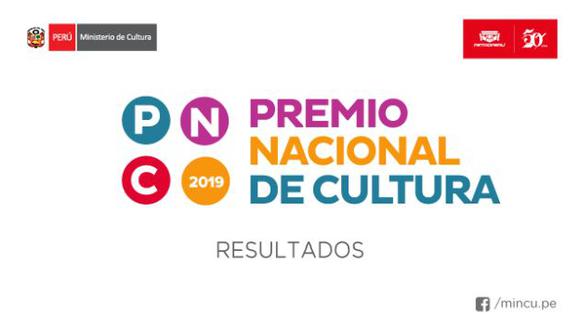 Conoce a los ganadores del Premio Nacional de Cultura 2019. (Foto: Ministerio de cultura)