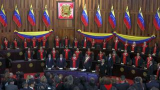 Supremo de Venezuela pide revisar fuero de siete diputados "traidores a la patria"