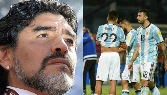 Maradona fue técnico de la selección argentina. (Foto: AFP/USI)