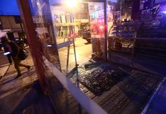 Nueva modalidad: Ladrones trataron de robar tienda en San Isidro a combazos 