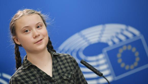 Greta Thunberg dijo sentirse "honorada" por recibir este premio y denunció la "injusticia flagrante" del cambio climático que "afecta más a las poblaciones del hemisferio sur. (Foto: EFE)