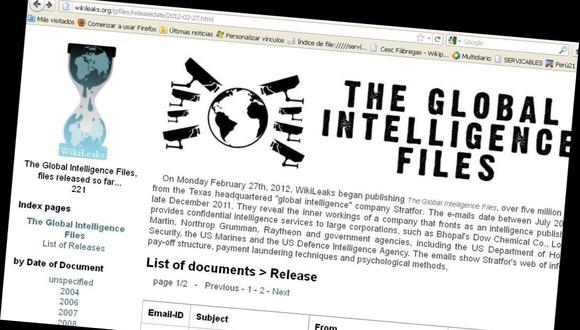 OTRA VEZ. Portal WikiLeaks volvió a difundir millones de correos. (Internet)