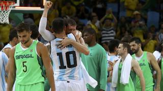 Río 2016: Argentina venció a Brasil en básquet y clasificó a cuartos de final [Fotos]